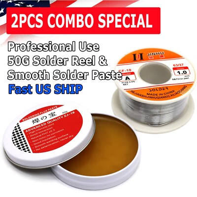 50g Soldering Flux Paste Solder Welding Wire Rosin Grease Cream Phone PC Circuit