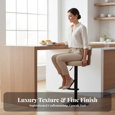 Sgabello Girevole con Motivo Floreale Altezza Regoluxurybile Sedia da Bancone