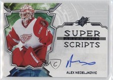 2022-23 SPx Superscripts Alex Nedeljkovic #SS-AN Auto 5b7