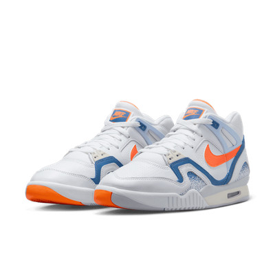 Nike Air Tech Challenge 2 Tennis Shoes Men Size 10 White Blue New FZ9033-101