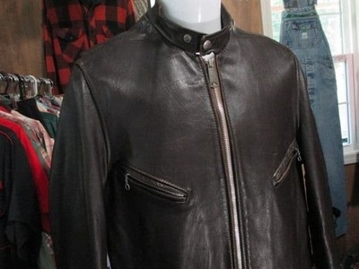 Schott 641xx Single Rider Leather Jacket Riders 1960's Vintage