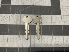 Vintage Ford Keys Lot Of 2 Door Lock And Ignition U1