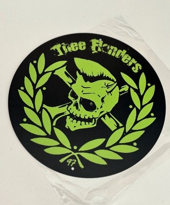 Thee Flanders Logo Blechschild neu Psychobilly
