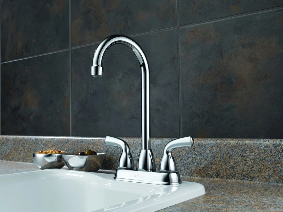 Delta B28910LF Chrome Foundations Bar/Prep Faucet - Includes Lifetime Warranty - Image 3 of 4