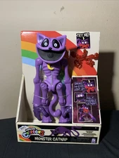 Poppy Playtime Smiling Critters Monster Catnap 12" Action Figure Toy PhatMojo JP