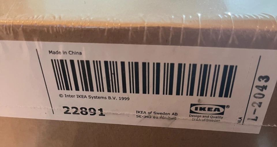 Ikea EKTORP 3-Seat Sofa (NOT Loveseat) COVER Lofallet Beige - Complete Set - NEW - Image 3 of 3