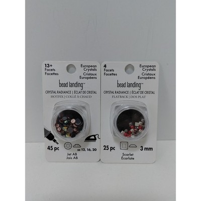 Bead Landing Crystal Radiance European Crystals Hotfix & Flatback 17+ Facets NEW