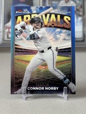 2025 Topps Finest 132/150 Connor Norby #A-17 (RC) Miami Marlins