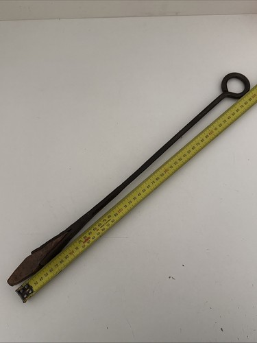 Antique Copper Branding Soldering Iron Number 3 Hand Forged Blacksmith Tools - Picture 6 of 6