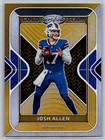 Josh Allen 2024 Panini Certified Gold Team GT-JAN Buffalo Bills