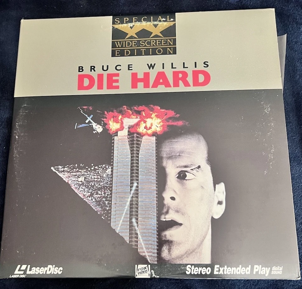 Die Hard Trilogy Widescreen THX Laserdisc LD Lot of 3 Foto 2 de 4