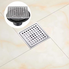 6.5 In. ABS Shower Drain Base Flange for Linear and Square Shower Drains
