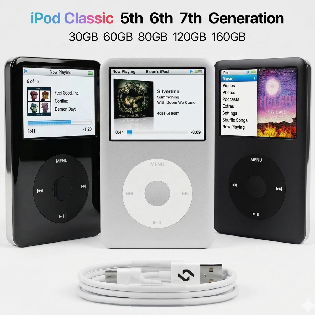 🔥NEW SEALED🔥 Apple iPod Classic 5th, 6th, 7th Generation (30GB