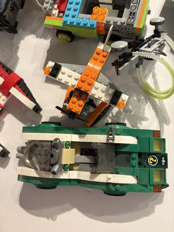 Lego Raid Zeppelin and other vehicle parts Jurassic ninjago Building lot 