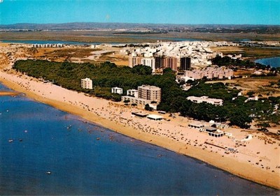 Isla Cristina Playa vista aérea desde el este