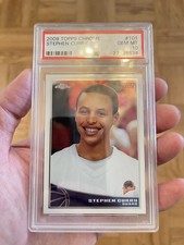 2009 Topps Chrome Stephen Curry #321 924/999 PSA 10