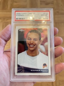 2009 Topps Chrome Stephen Curry #321 924/999 PSA 10