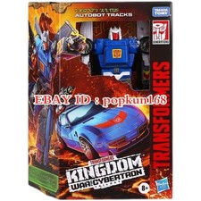 New Transformers Tracks Autobot Hasbro Kingdom Cybertron Action Figure Kids Toys