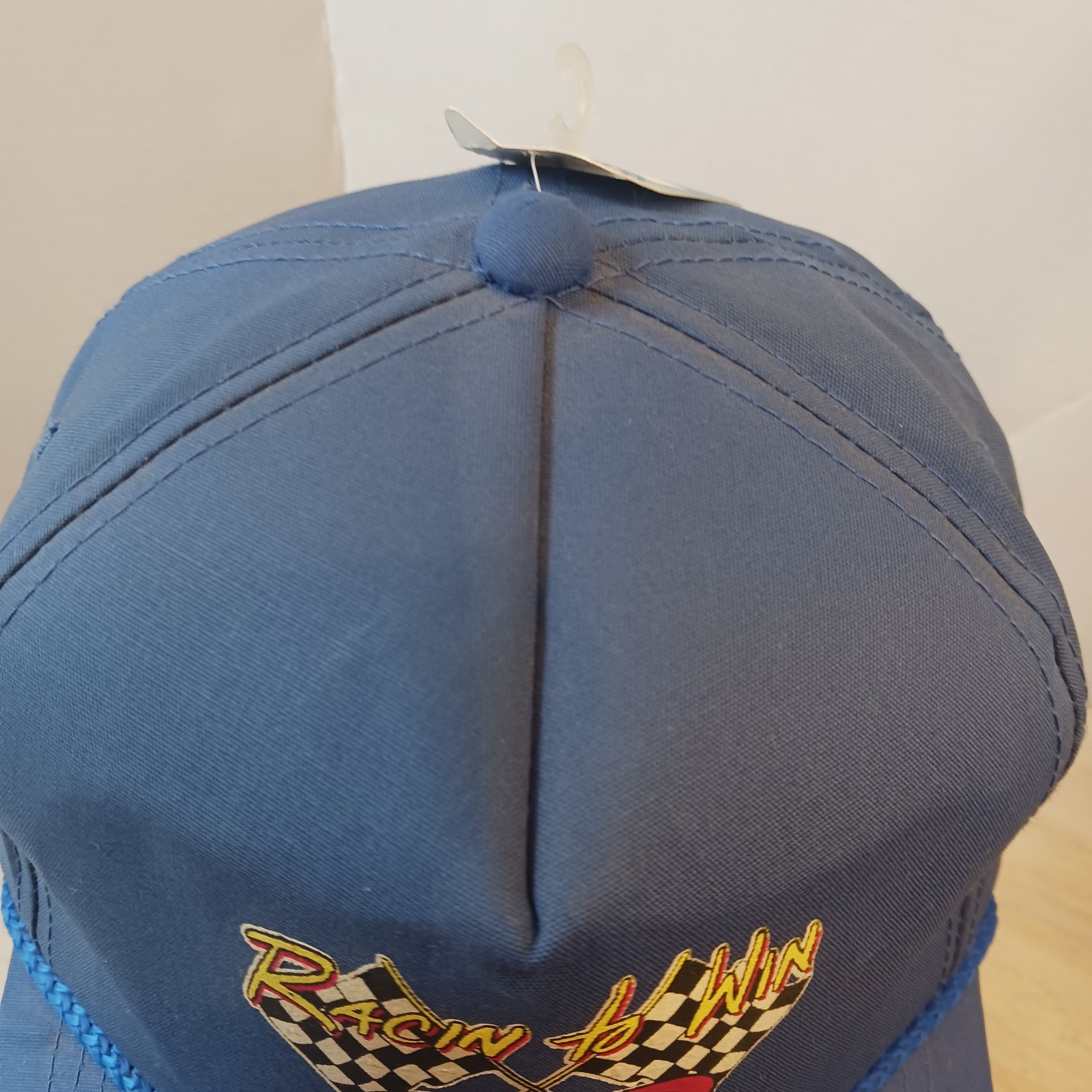 Vintage Youngan "RACIN to WIN 88 Racing" Snapback Rope Hat Cap Deadstock