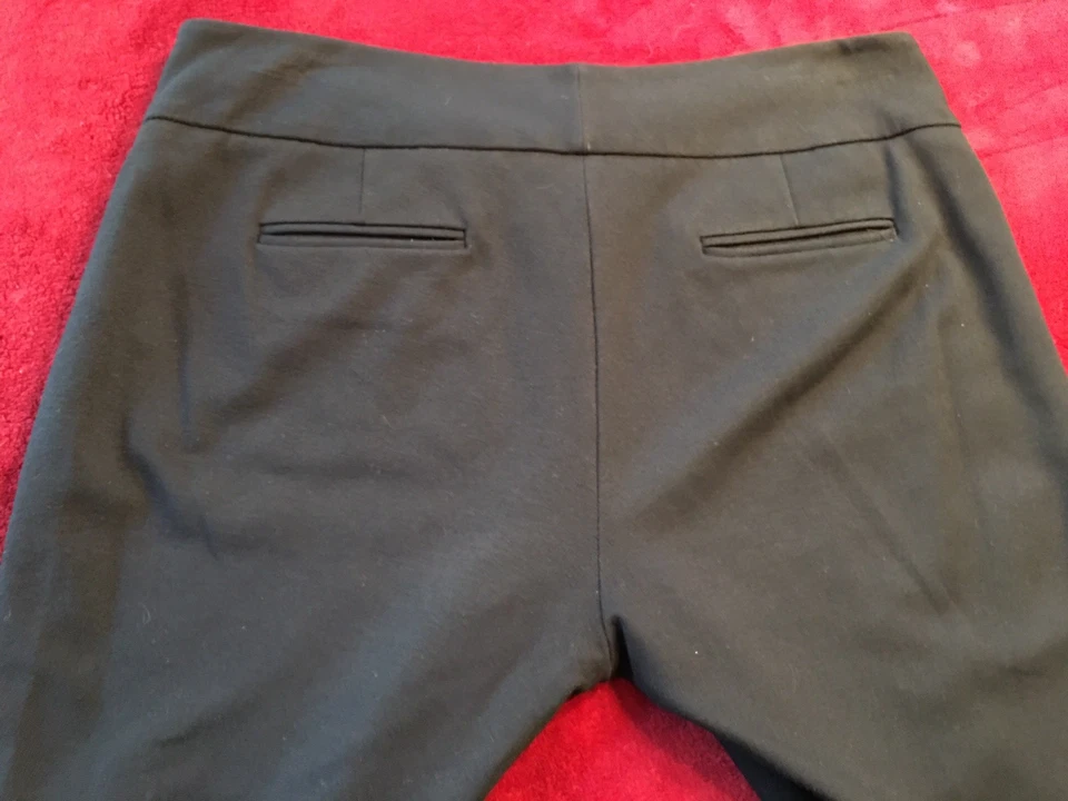 Vince Camuto Pants Womens Size 2 Stretch Black Office Comfortable Straight Leg - Image 2 of 4
