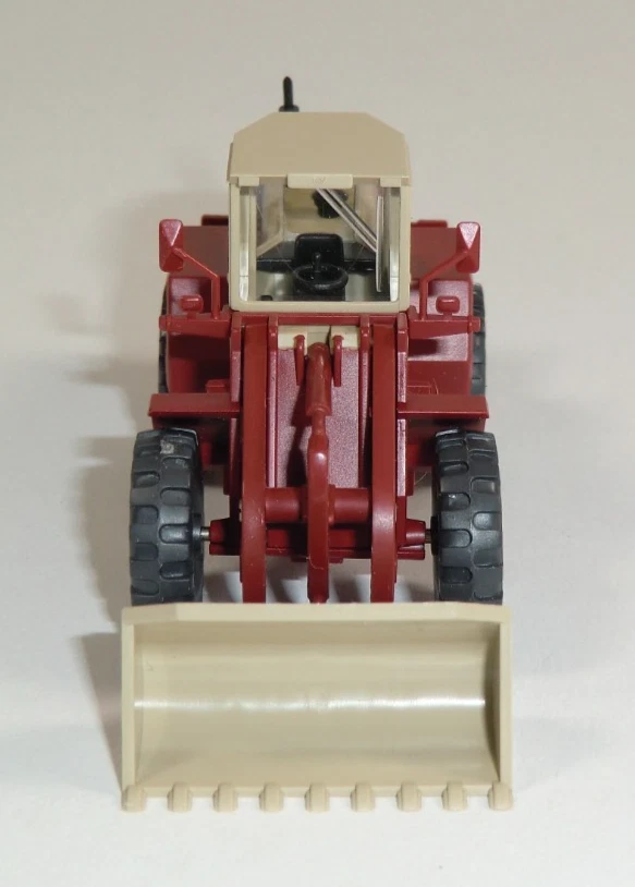 Wiking - Liebherr 531 Radlader, cremebeige/rubinrot, 1:87 #25-SV1295/K27 - Bild 2 von 4