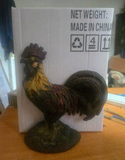 Chicken Rooster  Cast iron Doorstop