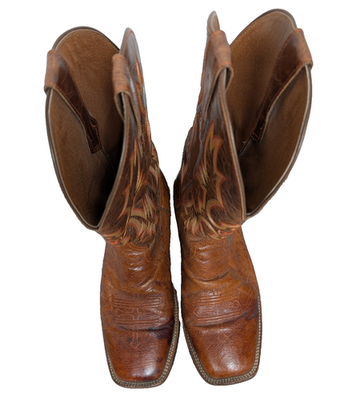 Ariat Ostrich Cowboy Boots Mens 13 EE Smooth Quill Leather Western Slingshot Ariat: Men main image 4