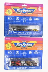 Micro Machines European Exotics Deluxe Star Wars Collection Vintage Lot