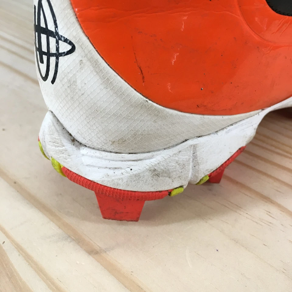 Nike Zapatos Juveniles 4.5 Hurache Botines de Béisbol Tenis Naranja Con Cordones 807138-081 Foto 4 de 4