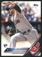 2016 Topps Update #US85 Shawn Morimando Cleveland Indians Baseball Card 34819