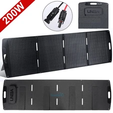 LINEBA 200W Solar Panel Foldable Off-Grid for Power Station 23.5% Efficiency
