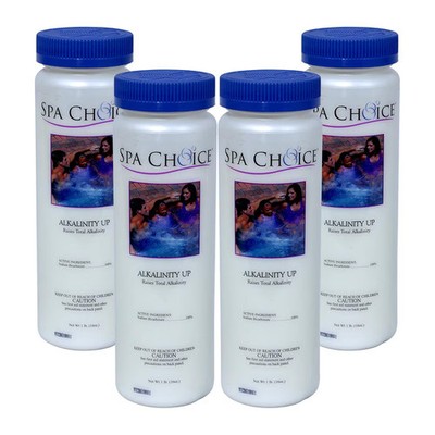 Spa Choice Alkalinity Up Spa & Hot Tub Balance Chemical - 4 Lb.