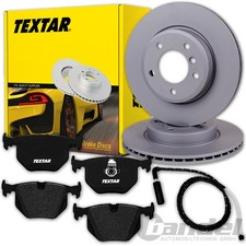 TEXTAR BREMSSCHEIBEN 320mm + BELÄGE HINTEN passend für BMW X3 E83