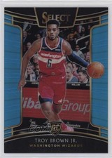 2018-19 Panini Select Concourse Light Blue Prizm 35/299 Troy Brown Jr #47 0wg1