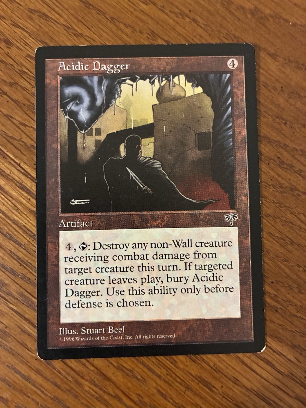 Magic The Gathering Mirage Acidic Dagger MTG TCG CCG. M3