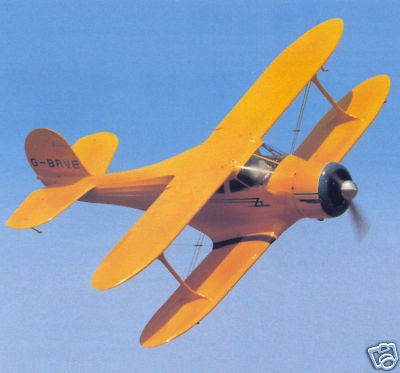 Königlich Beechcraft Staggerwing D-17 Doppeldecker Plans,Schablonen, Anleitung