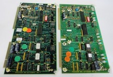 Lot of 2 White Westinghouse 1D77496H01 Processor Drive Board Circuit Card