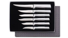 Rada S52 Deluxe Paring Knife Set 6pc Box set cutlery USA made L&R hand use