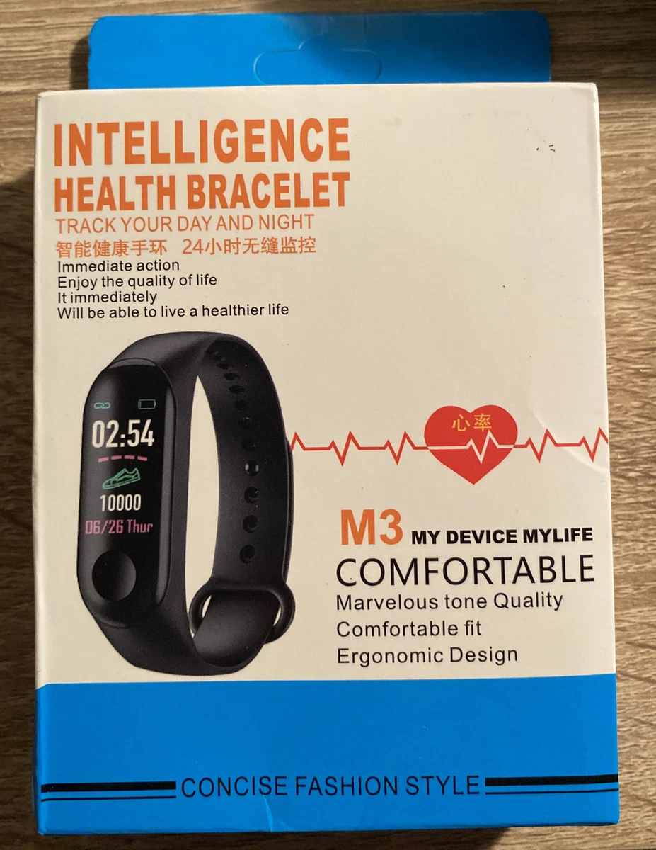 The Chennai Experts M3 Intelligence Bluetooth Health Wrist Smart Band Watch  Monitor, Smart Bracelet, Health Bracelet, Smart Watch for Mens, Activity  Tracke, Bracelet Watch for Men, Smart Fitness Band : Amazon.in: Fashion