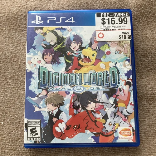 Digimon World Next Order PS4 Video Game Bandai Namco Playstation Agumon Guilmon