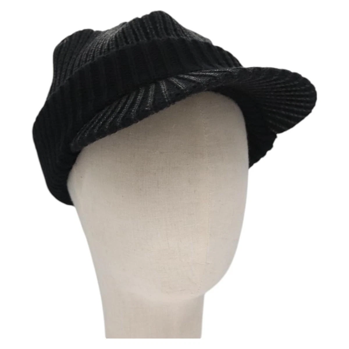 Casquette Christian Dior laine noire authentique ac3556