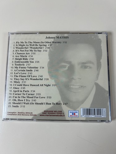 Johnny Mathis - Les Voix d'Or/ CD - Imagen 2 de 2