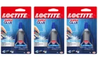 Loctite 234790 Super Glue Gel Control, 4-Gram Bottle (3 Pack)