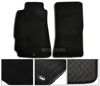 Mustang Nylon Carpet Front and Rear Floor Mats; Rear (05-09 Mustang
