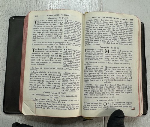 The New Marian Missal For Daily Mass (1957 Regina Press) Color Illustrations - Picture 13 of 17