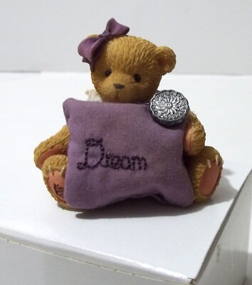 Cherished Teddies Mini Figurine Scented Pillow - DREAM