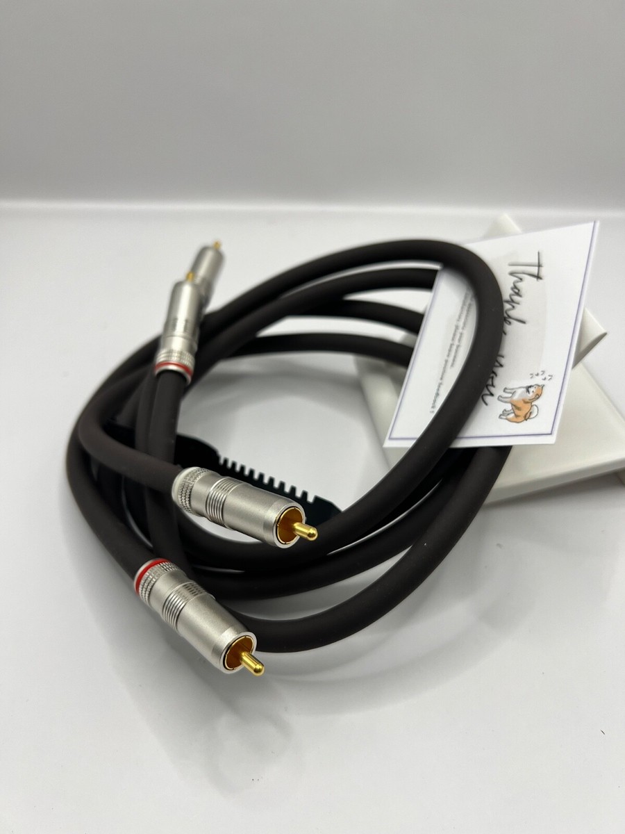 Accuphase ASL-10B 1.0m RCA Cable /pair Brand New | eBay