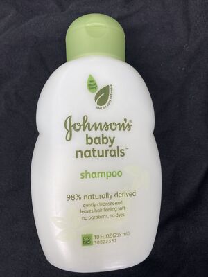 Johnson's Baby Naturals Shampoo 98% Natural 10 oz NEW Discontinued