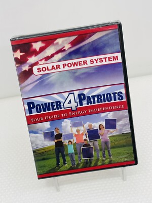Power 4 Patriots   Solar Power System    (DVD) Your Guide To Energy Independence