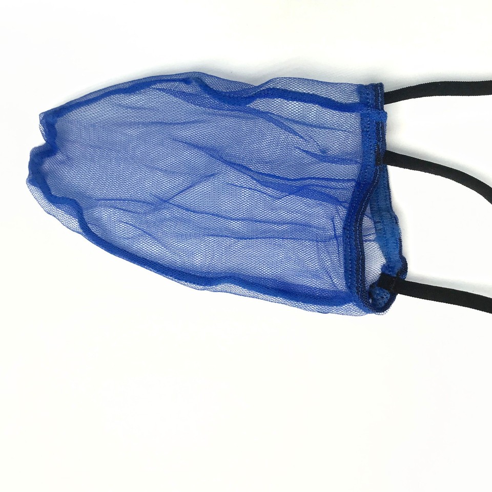 K142 H SEXY MEN STRING POSING POUCH Thong C-thru Spider Net Bigger ...